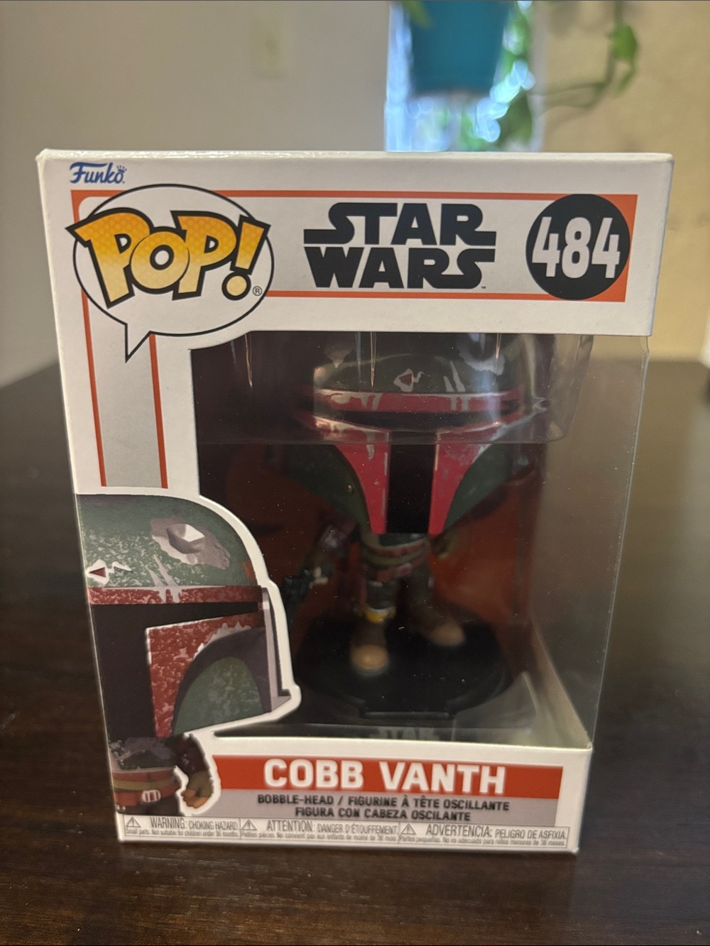 Funko Cobb Vanth Pop! Figure - Red, Green, Black Accents